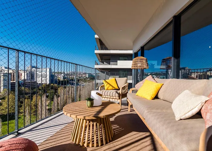 Apartmán Miraflores Modern With Balcony By Lovelystay Algés